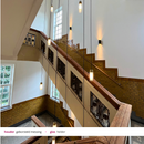 Tooy Osman 12 videlamp trapgat hanglamp messing smal videlamp entree trappenhuis trap hoog plafond