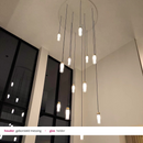 Tooy Osman 16 videlamp hanglamp keuken kookeiland messing eetkamer op maat