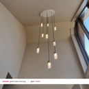 Tooy Osman 9 videlamp schuin plafond vide