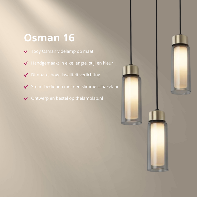 Videlamp op maat The Lamp Lab tooy osman 16