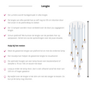 Videlamp op maat lengte tips 12 lampen