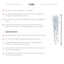 Videlamp op maat lengte tips 16 lampen
