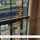 Videlamp trapgat met schuin plafond hal entree hanglamp