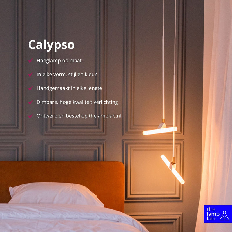 Calypso hanglamp op maat The Lamp Lab
