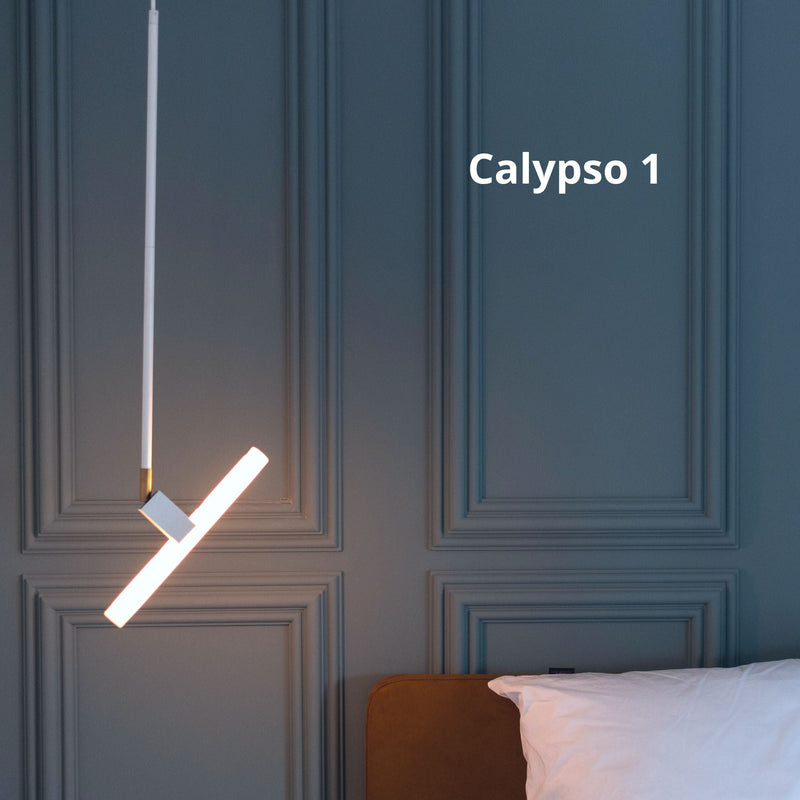 Calypso pendel hanglamp slaapkamer boven nachtkastje